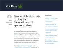 Tablet Screenshot of mrs-hardy.com